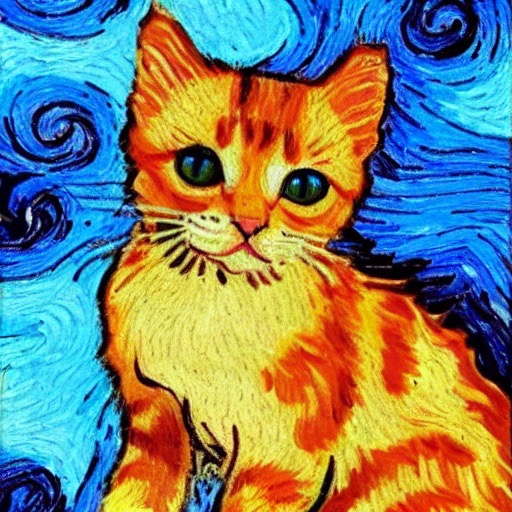 Another van Gogh Kitten
